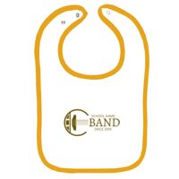 Infant Contrast Trim Terry Bib Thumbnail