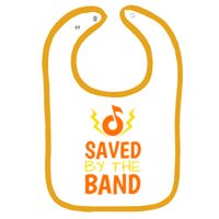 Infant Contrast Trim Terry Bib Thumbnail