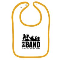 Infant Contrast Trim Terry Bib Thumbnail