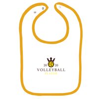 Infant Contrast Trim Terry Bib Thumbnail