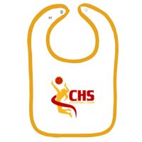 Infant Contrast Trim Terry Bib Thumbnail