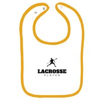 Infant Contrast Trim Terry Bib Thumbnail