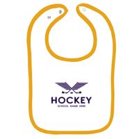 Infant Contrast Trim Terry Bib Thumbnail