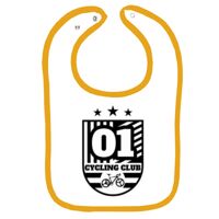 Infant Contrast Trim Terry Bib Thumbnail