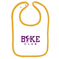 Infant Contrast Trim Terry Bib Thumbnail