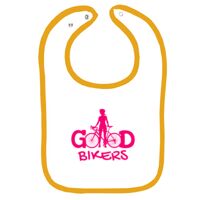 Infant Contrast Trim Terry Bib Thumbnail