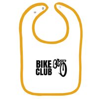 Infant Contrast Trim Terry Bib Thumbnail