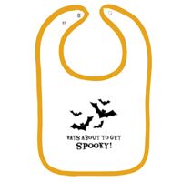 Infant Contrast Trim Terry Bib Thumbnail