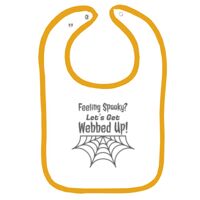 Infant Contrast Trim Terry Bib Thumbnail