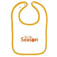 Infant Contrast Trim Terry Bib Thumbnail