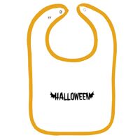 Infant Contrast Trim Terry Bib Thumbnail