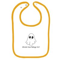 Infant Contrast Trim Terry Bib Thumbnail