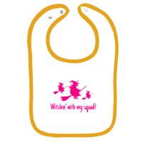 Infant Contrast Trim Terry Bib Thumbnail