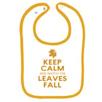 Infant Contrast Trim Terry Bib Thumbnail