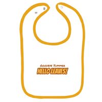 Infant Contrast Trim Terry Bib Thumbnail