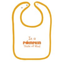 Infant Contrast Trim Terry Bib Thumbnail