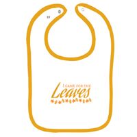 Infant Contrast Trim Terry Bib Thumbnail