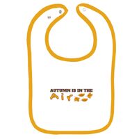 Infant Contrast Trim Terry Bib Thumbnail