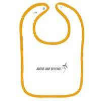 Infant Contrast Trim Terry Bib Thumbnail