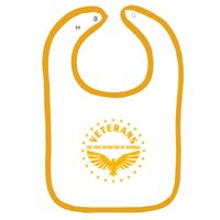 Infant Contrast Trim Terry Bib Thumbnail