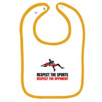 Infant Contrast Trim Terry Bib Thumbnail