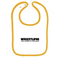 Infant Contrast Trim Terry Bib Thumbnail