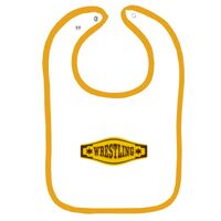 Infant Contrast Trim Terry Bib Thumbnail