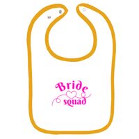 Infant Contrast Trim Terry Bib Thumbnail