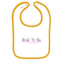 Infant Contrast Trim Terry Bib Thumbnail