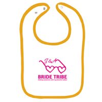 Infant Contrast Trim Terry Bib Thumbnail