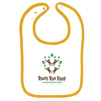 Infant Contrast Trim Terry Bib Thumbnail