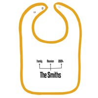 Infant Contrast Trim Terry Bib Thumbnail