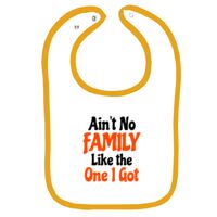 Infant Contrast Trim Terry Bib Thumbnail