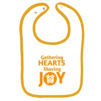 Infant Contrast Trim Terry Bib Thumbnail