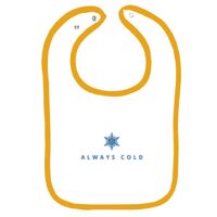 Infant Contrast Trim Terry Bib Thumbnail