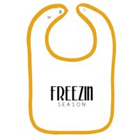 Infant Contrast Trim Terry Bib Thumbnail