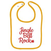 Infant Contrast Trim Terry Bib Thumbnail