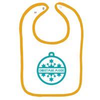 Infant Contrast Trim Terry Bib Thumbnail