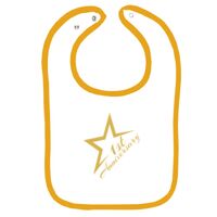 Infant Contrast Trim Terry Bib Thumbnail
