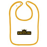 Infant Contrast Trim Terry Bib Thumbnail