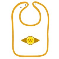 Infant Contrast Trim Terry Bib Thumbnail