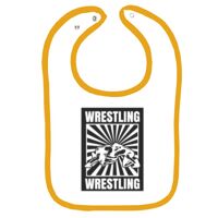 Infant Contrast Trim Terry Bib Thumbnail