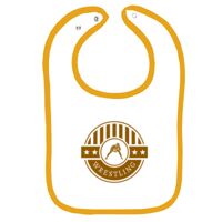 Infant Contrast Trim Terry Bib Thumbnail