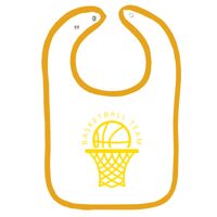 Infant Contrast Trim Terry Bib Thumbnail