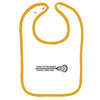 Infant Contrast Trim Terry Bib Thumbnail