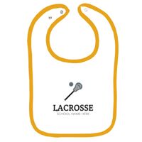 Infant Contrast Trim Terry Bib Thumbnail