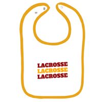 Infant Contrast Trim Terry Bib Thumbnail