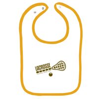 Infant Contrast Trim Terry Bib Thumbnail