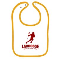 Infant Contrast Trim Terry Bib Thumbnail