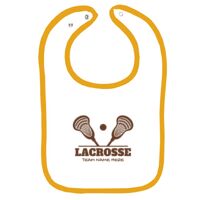 Infant Contrast Trim Terry Bib Thumbnail